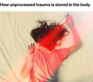 Christy Harst Female Voice Over Talent How unprocessed trauma is stored in the body Article Image